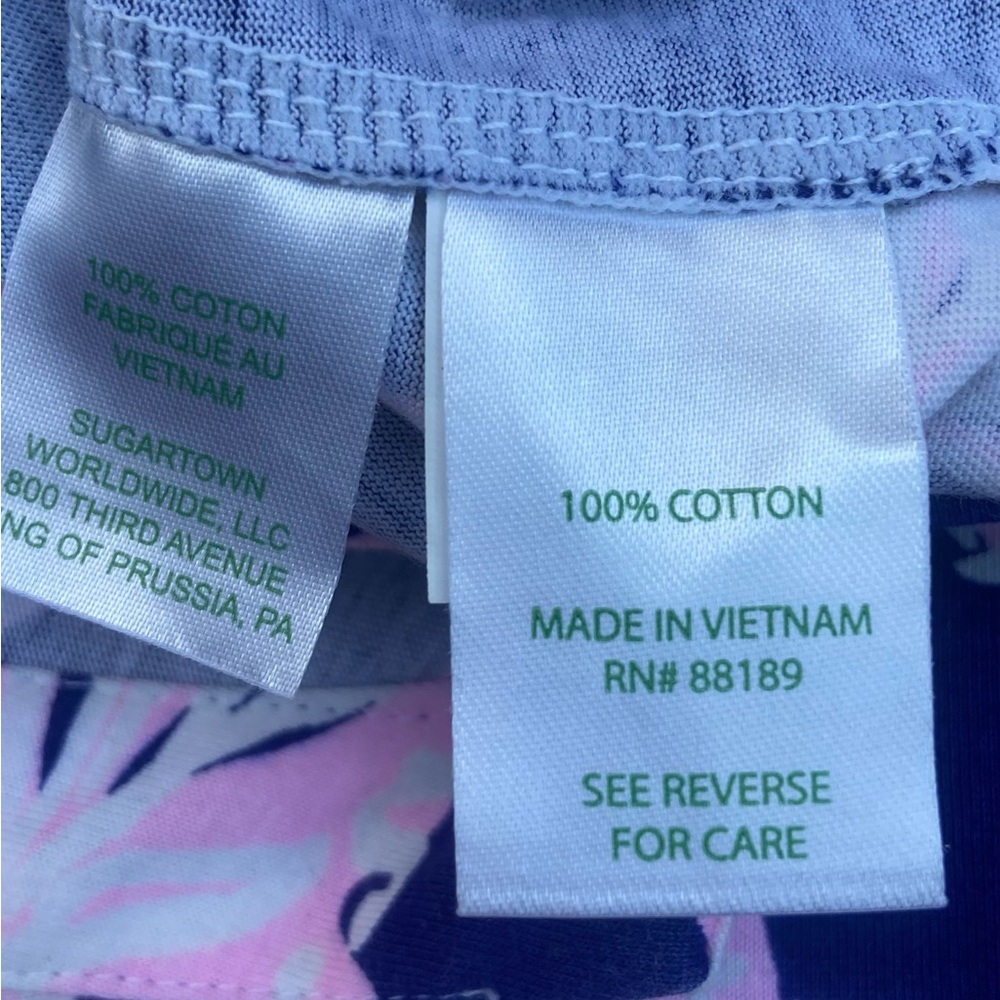 MOVING SALE: LILLY PULITZER Tosha Cotton Jersey Shift Dress Size XS - Picture 2 of 9